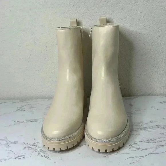 INC Brycin Womens Faux Leather Pull On Mid-Calf Boots Size 10M - Picture 4 of 12